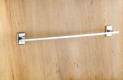 Prestige PC-302 Towel Rod Bathroom Accessory for Home, Hotel and Apartment Washrooms, Elegant and Practical Rod for Neat Everyday Towel Hanging, Bathroom Organization, Decor and Value